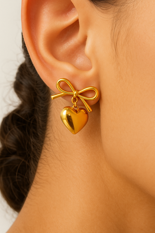 Coquette Heart Earrings