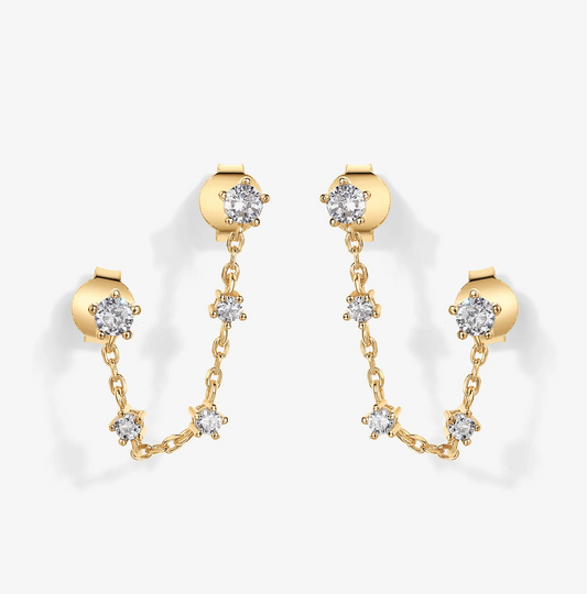Elara Double Piercing Studs