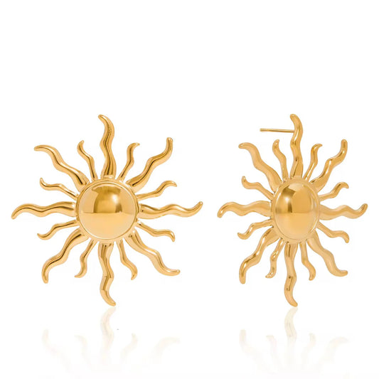 Solara Gold Earrings