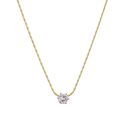 Solitaire Necklace