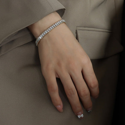 Clara Tennis Bracelet (17cm)
