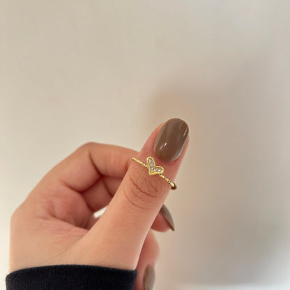 Eli Heart Ring