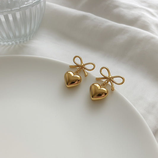 Coquette Heart Earrings