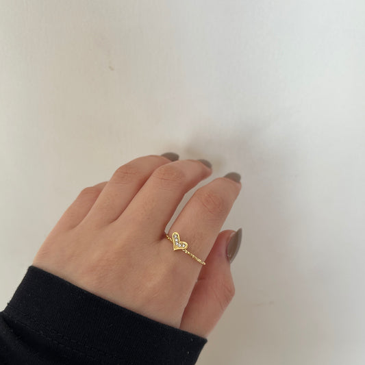 Eli Heart Ring